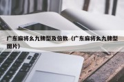 广东麻将幺九牌型及倍数（广东麻将幺九牌型图片）
