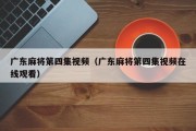 广东麻将第四集视频（广东麻将第四集视频在线观看）
